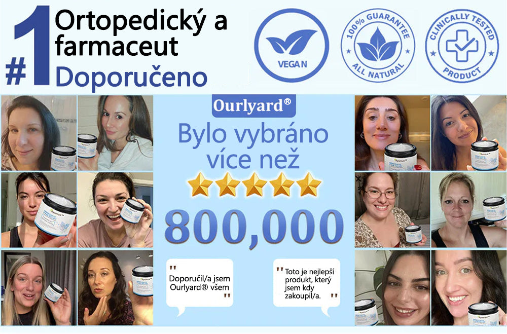 ✅ Oficiální krém s magnéziem Ourlyard® – úleva od bolesti kloubů, svalů a nervů (doporučeno Mayo Clinic)