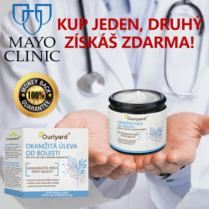 ✅ Oficiální krém s magnéziem Ourlyard® – úleva od bolesti kloubů, svalů a nervů (doporučeno Mayo Clinic)