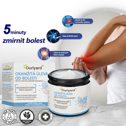 ✅ Oficiální krém s magnéziem Ourlyard® – úleva od bolesti kloubů, svalů a nervů (doporučeno Mayo Clinic)
